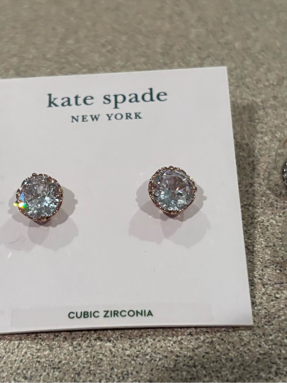4 pairs of kate spade Stud Earrings